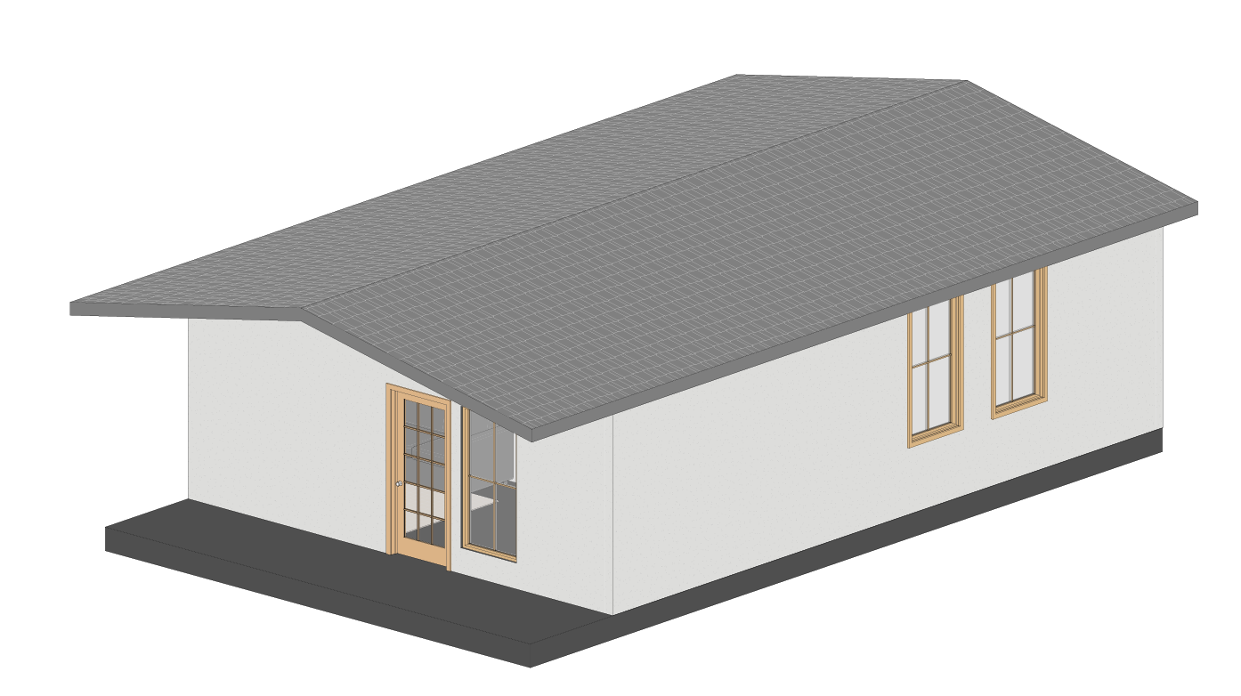 Granada 749 SQFT ADU 3D Rendering view 3