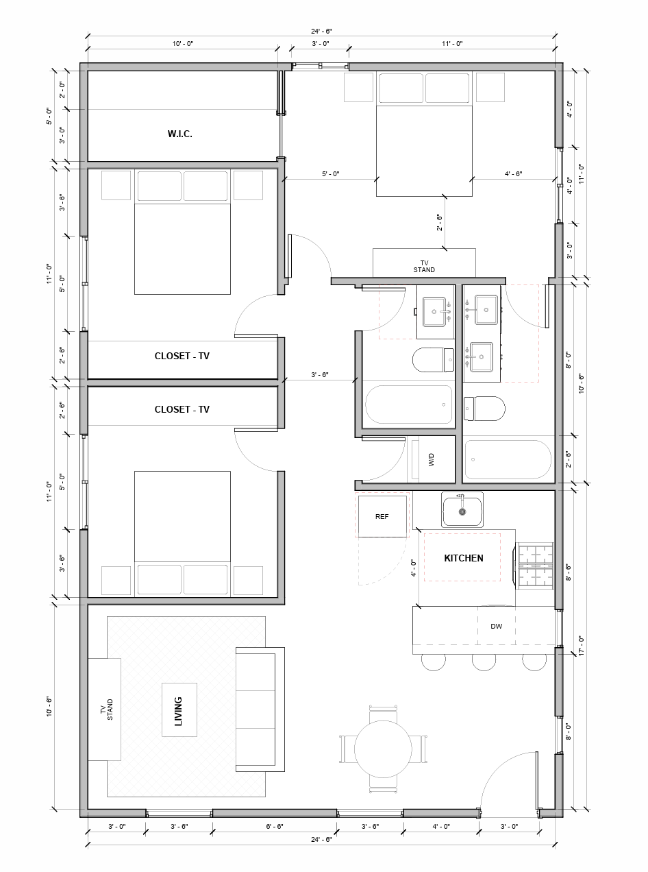 Malibu floor plan