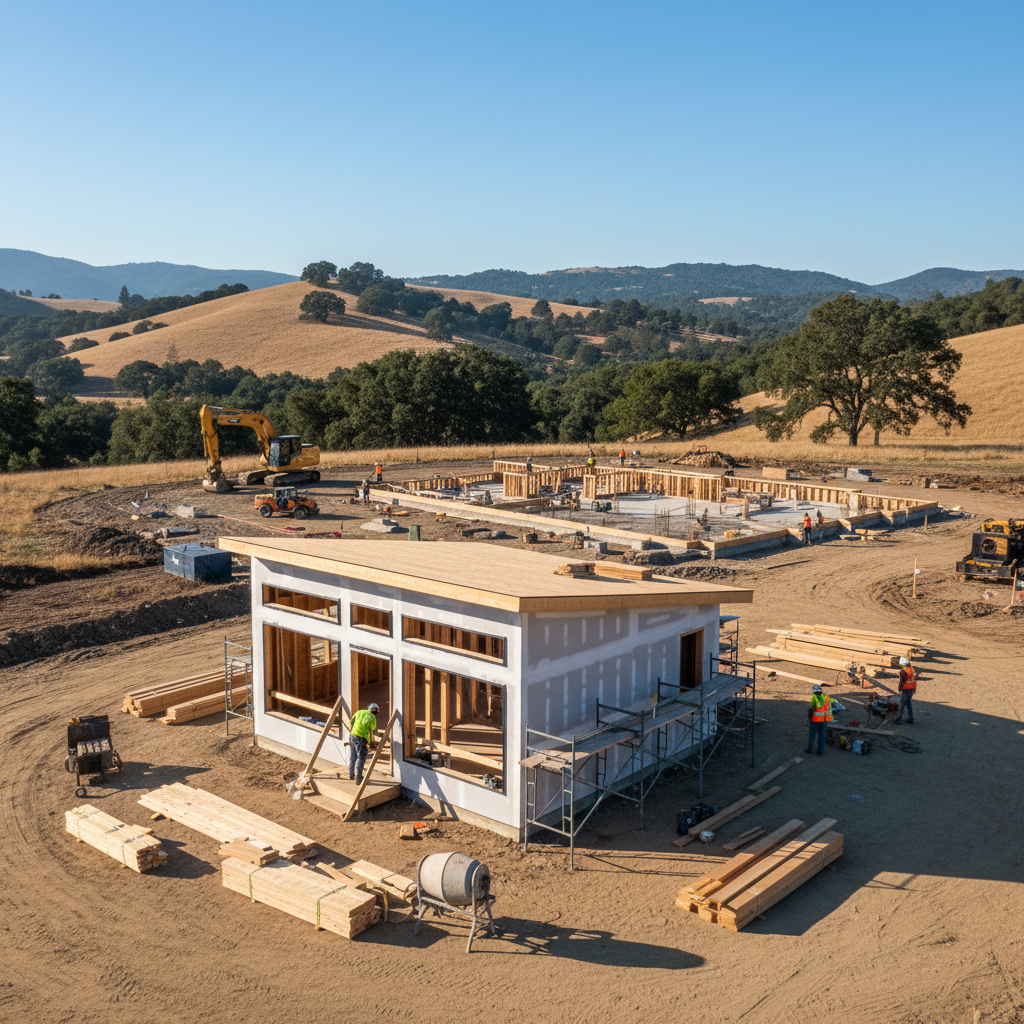 Can You Build an ADU While Your Main Home Is Under Construction in California